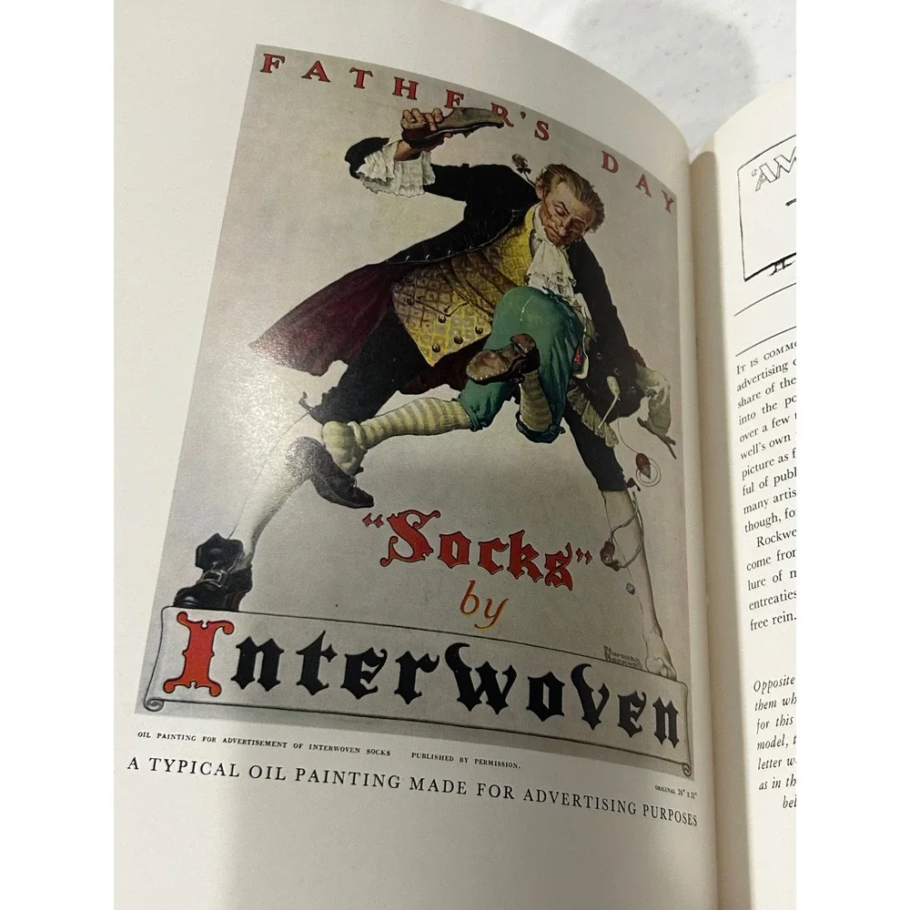 Norman Rockwell Illustrator Arthur L Guptill 25th Anniversary Edition Book 1972